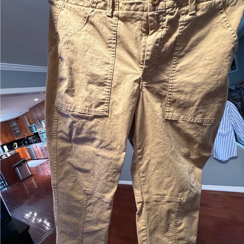Banana Republic Women's Khaki Utility Chino Pants - Beige - Picture 4 of 4